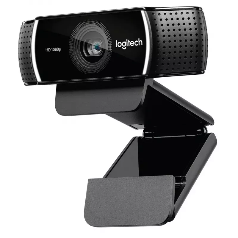 Logitech C922 1920 x 1080 pikseļi USB Melna tīmekļa kamera