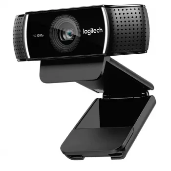 Logitech C922 1920 x 1080 pikseļi USB Melna tīmekļa kamera