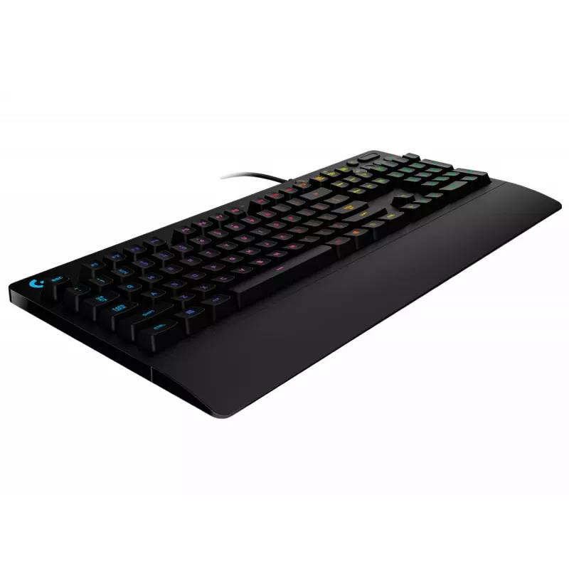 LOGITECH G213 Prodigy Gaming tastatūra, USB, melna, QWERTY