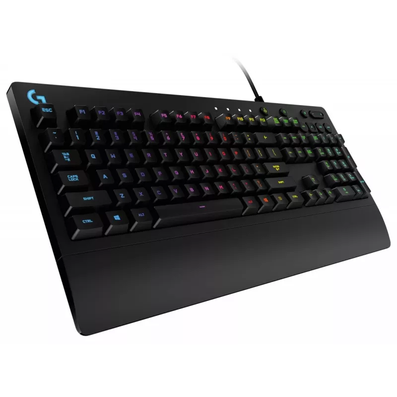 LOGITECH G213 Prodigy Gaming tastatūra, USB, melna, QWERTY