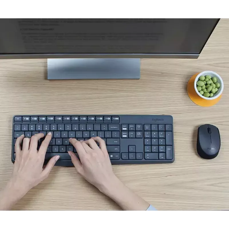 Bezvadu tastatūras un peles komplekts Logitech MK235