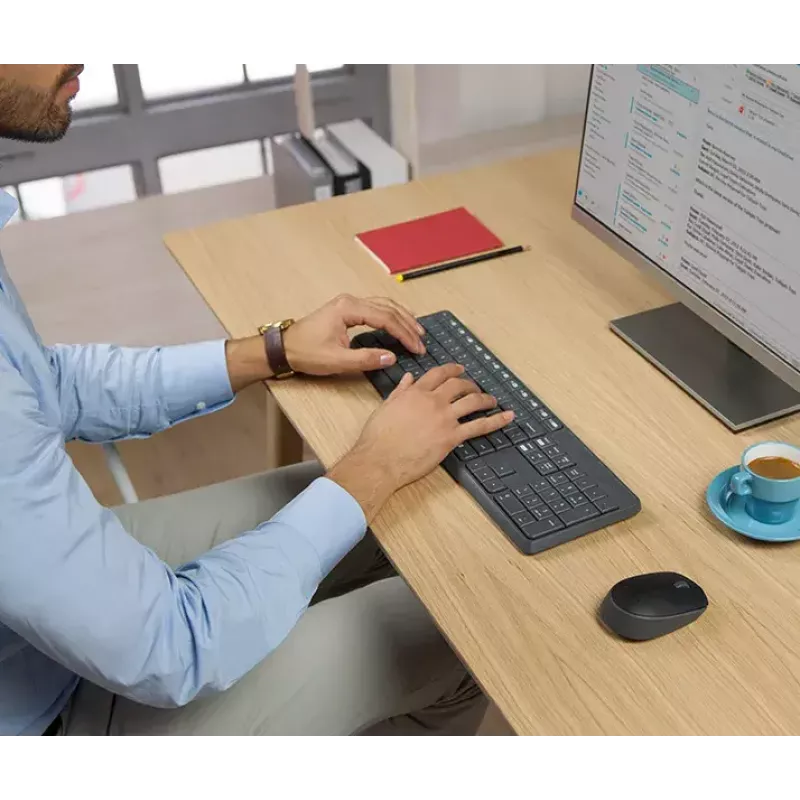 Bezvadu tastatūras un peles komplekts Logitech MK235