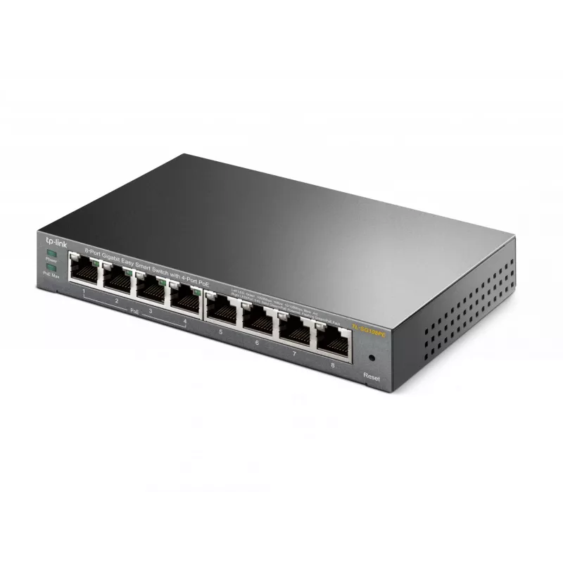 Pārvaldāms slēdzis TP-Link TL-SG108PE 8 portu Gigabit ar 4 portu PoE