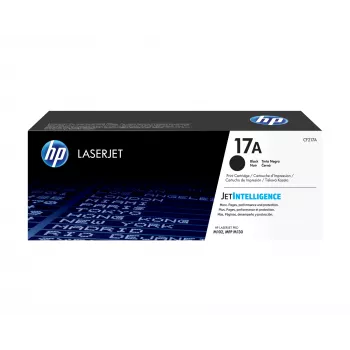 HP 17A Black Original LaserJet tonera kasetne, 1600 lappuses, melna, 1 gab.