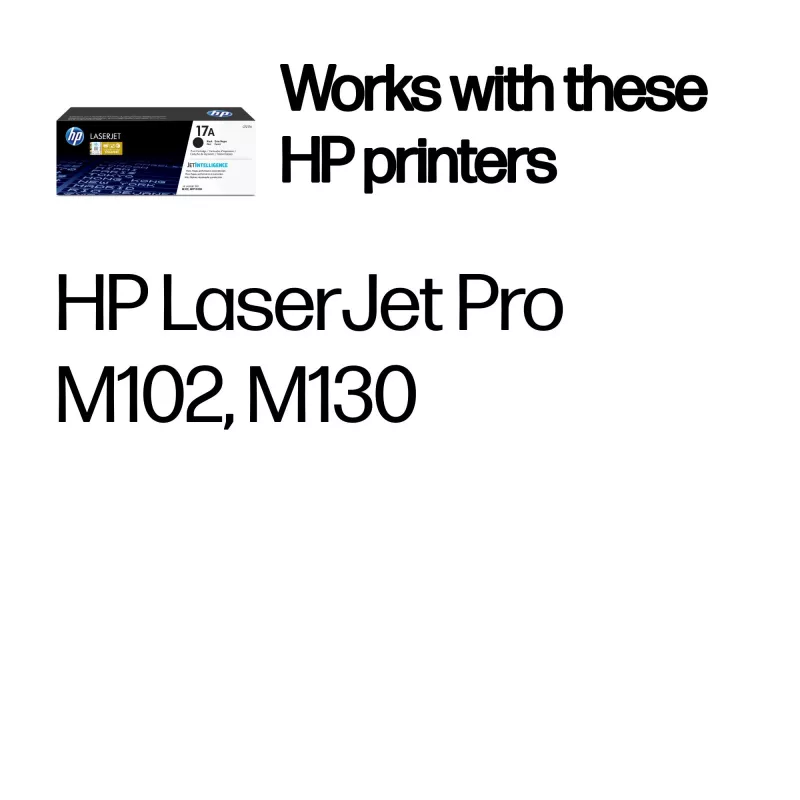 HP 17A Black Original LaserJet tonera kasetne, 1600 lappuses, melna, 1 gab.