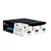 HP 201X 3 iepakojums Augstas ražības ciāna/magenta/dzeltena oriģinālās LaserJet tonera kasetnes