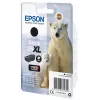 Cartridge Epson 26XL Melns 500 lapas Ink C13T26214012