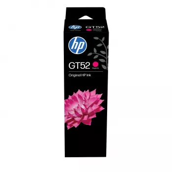 HP GT52 fuksīna oriģinālā tintes pudele