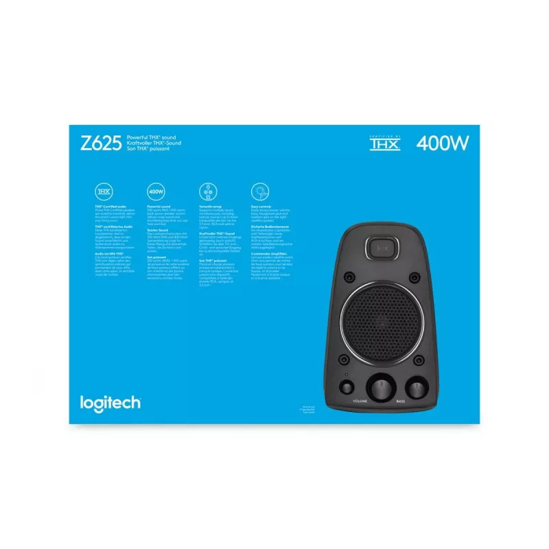 LOGITECH Z625 2.1 kanālu 200 W Melna