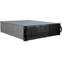 Server Case Inter-Tech 3U-30240 Rack Melns