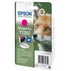 Epson Fox Singlepack Magenta T1283 DURABrite Ultra Ink, Magenta, pigmenta bāzes tinte, 3.5 ml, 1 gab., 160 lappuses