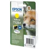 Epson Fox Singlepack dzeltena T1284 DURABrite Ultra Ink, dzeltena, pigmenta tinte, 3.5 ml, 1 gab., 260 lapas