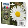 Tintes kasetne Epson 18 Multipack C13T18064012 Melna, ciāna, fuksīna, dzeltena