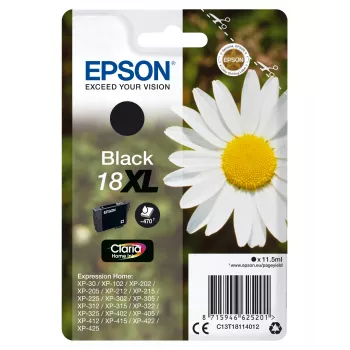 Epson Daisy Singlepack Melns 18XL Claria Home tinte