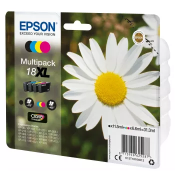 Epson Daisy Multipack 4-krāsu 18XL Claria Home tinte