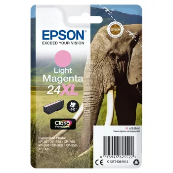 Kārtridžs Epson 24XL Lys fuksīna 740 lpp. Blæk C13T24364012