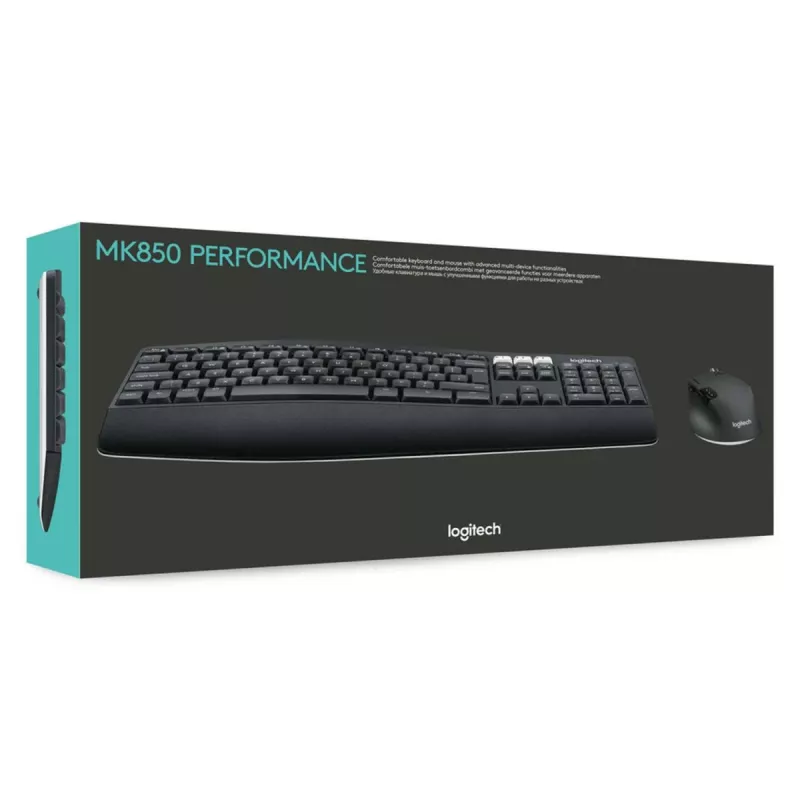 LOGITECH Bezvadu komplekts Mk850 Performance 2.4GHz - QWERTZ vācu