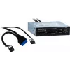 Karšu lasītājs Inter-Tech CI-01 USB 3.2 Gen 1 iekšējais melns