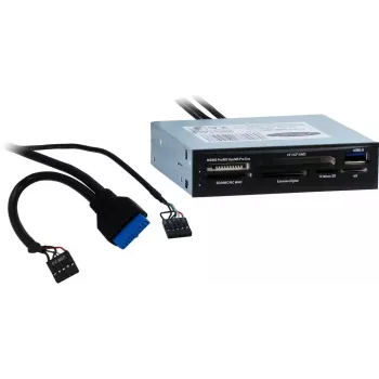 Karšu lasītājs Inter-Tech CI-01 USB 3.2 Gen 1 iekšējais melns