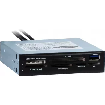 Karšu lasītājs Inter-Tech CI-01 USB 3.2 Gen 1 iekšējais melns