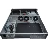 Servera korpuss Inter-Tech IPC 2U-2098-SL Rack melns