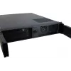 Servera korpuss Inter-Tech IPC 2U-2098-SL Rack melns