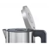 Bosch TWK8611P elektriskā tējkanna 1,5 L 2400 W Antracīta, nerūsējošā tērauda, balta