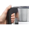 Bosch TWK8611P elektriskā tējkanna 1,5 L 2400 W Antracīta, nerūsējošā tērauda, balta