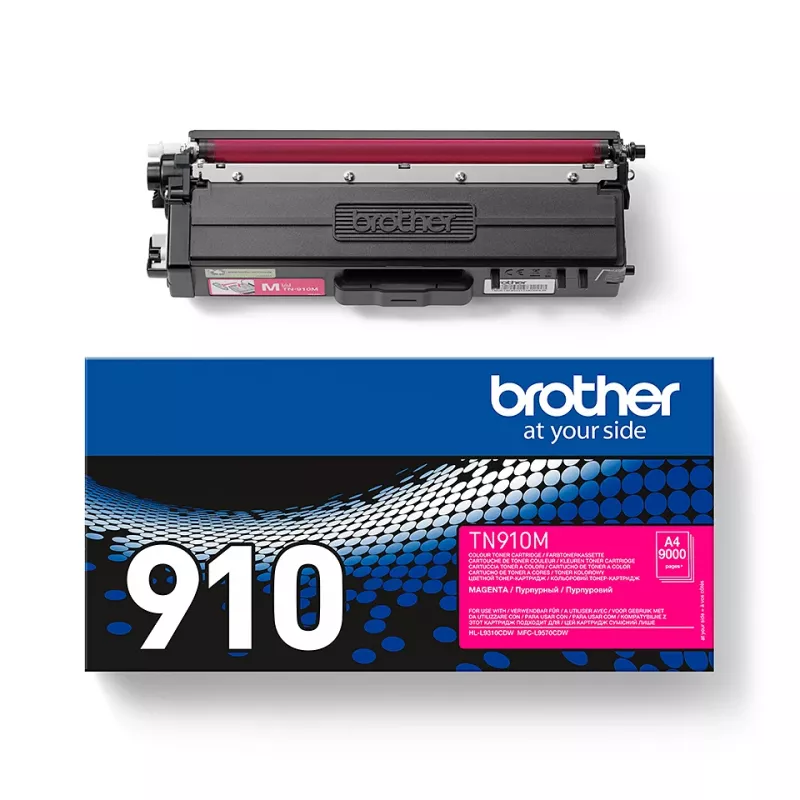 Toner Brother TN910M Ultra Jumbo 9000 lapas fuksīna