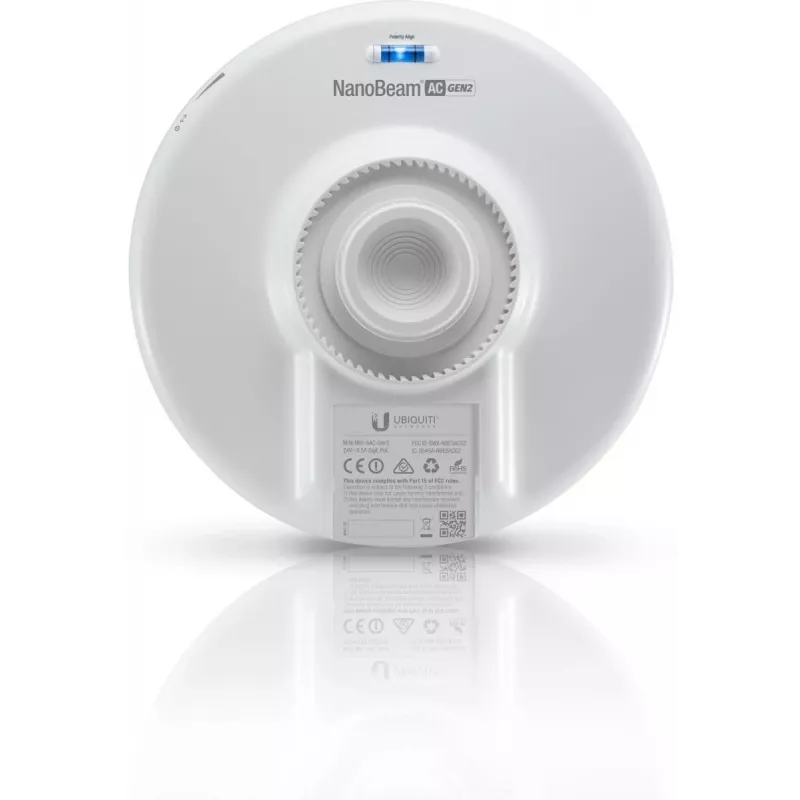 UBIQUITI NETWORKS piekļuves punkts Nano Beam Ac Gen2 Nbe-5ac-gen2 Airmax Atheros MIPS 74kc balts