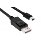 CLUB3D Mini DisplayPort uz DisplayPort 1.4 HBR3 8K60Hz kabelis, 2 metri / 6.56 pēdas