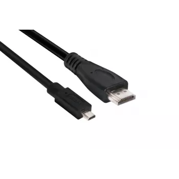 CLUB3D Micro HDMI™ uz HDMI™ 2.0 4K60Hz kabelis 1m / 3.28Ft