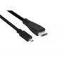 CLUB3D Micro HDMI™ uz HDMI™ 2.0 4K60Hz kabelis 1m / 3.28Ft