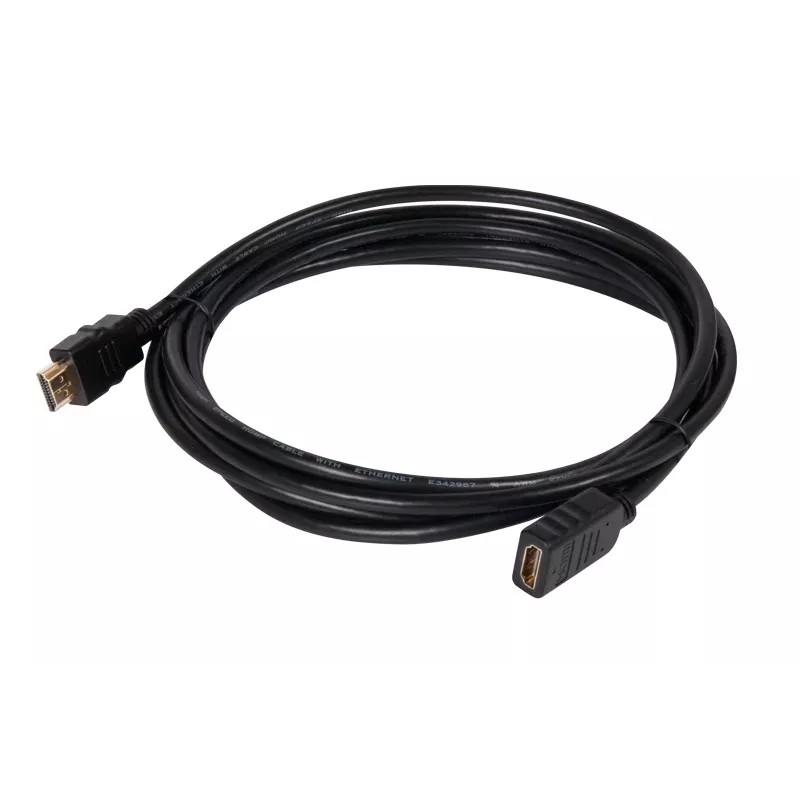CLUB3D High Speed HDMI™ 2.0 4K60Hz pagarinājuma kabelis 3m/ 9.8ft vīriešu/sieviešu