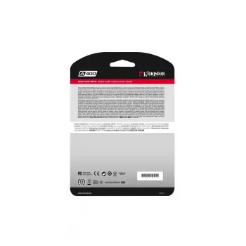 Kingston Technology A400 480 GB 2.5 collu Serial ATA III TLC