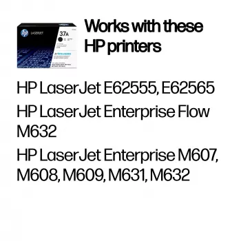 Toneru kasetne HP 37A Black Original LaserJet 3000 lapas