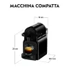 Kapsulu espresso automāts De’Longhi Inissia EN 80.BAE, Nespresso, 0,7 L ūdens tvertne, 19 bāri, melns