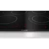 Bosch Serie 8 PKN675DP1D plīts virsma Melna, Nerūsējošais tērauds Iebūvējama Keramikas plīts virsma 4 zonas