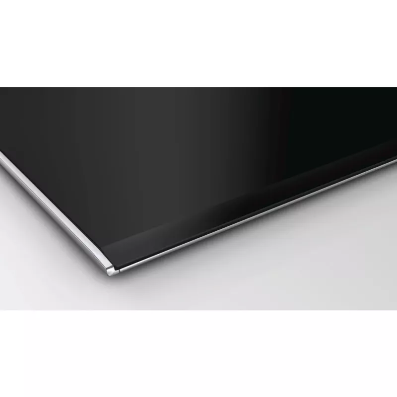 Bosch Serie 8 PKN675DP1D plīts virsma Melna, Nerūsējošais tērauds Iebūvējama Keramikas plīts virsma 4 zonas