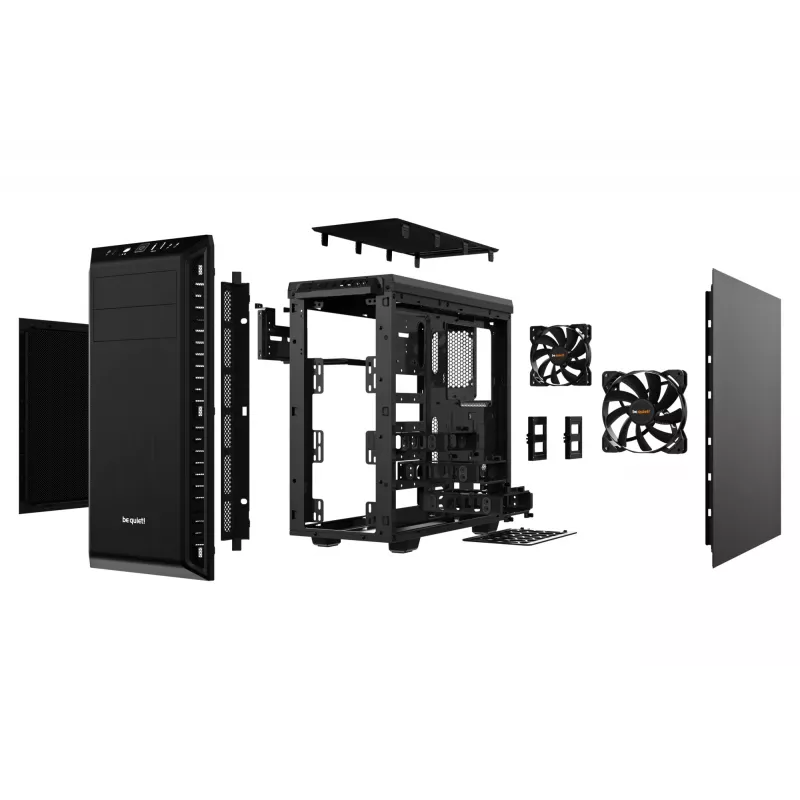 PC korpuss be quiet! Pure Base 600 Midi Tower Melns