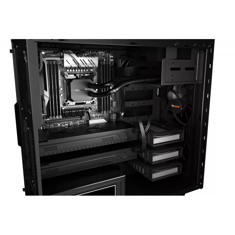 PC korpuss be quiet! Pure Base 600 Midi Tower Melns