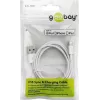 Lightning USB uzlādes un sinhronizācijas kabelis Goobay 72905