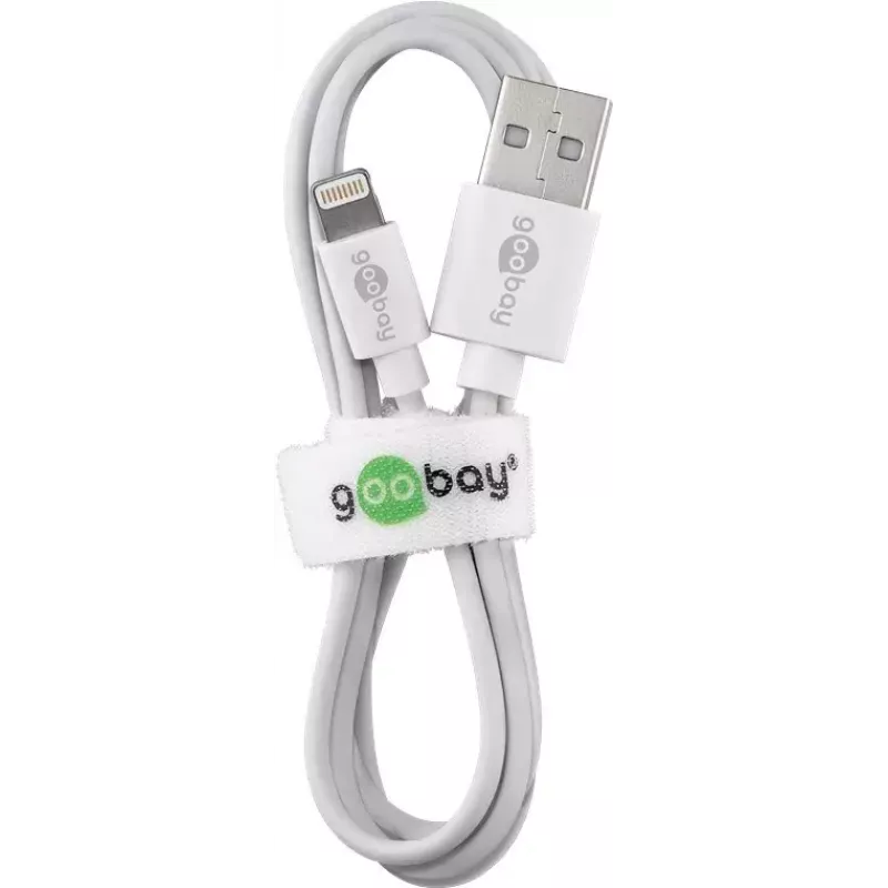 Lightning USB uzlādes un sinhronizācijas kabelis Goobay 72909