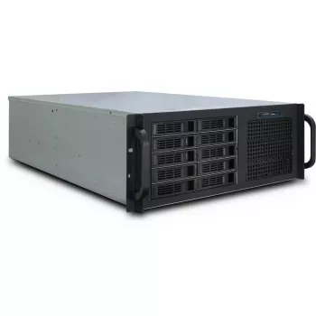 Servera korpuss Inter-Tech IPC 4U-4410 Rack melns