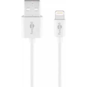 Goobay Lightning USB uzlādes un sinhronizācijas kabelis 2 m Lightning USB A