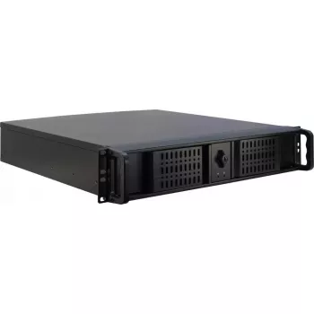 Servera korpuss Inter-Tech 2U-2098-SK Rack Melns