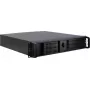 Servera korpuss Inter-Tech 2U-2098-SK Rack Melns