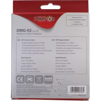 Bezvadu adapteris Inter-Tech DMG-02