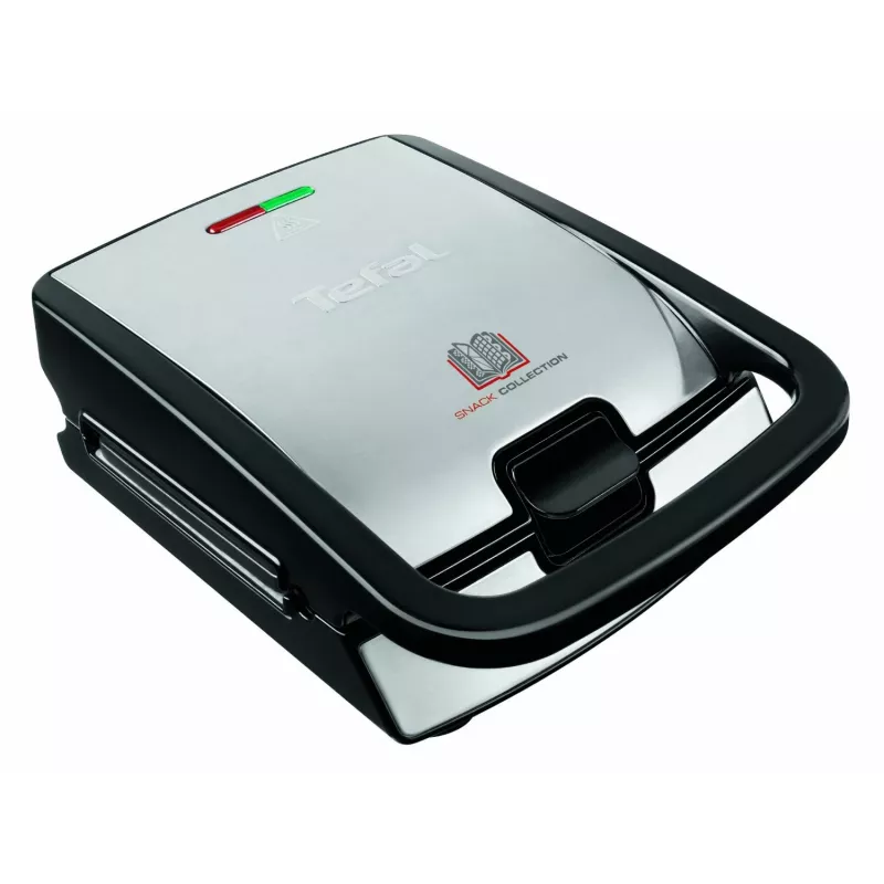 Tefal Snack Collection SW852D sviestmaižu gatavotājs 700 W Melns, Nerūsējošais tērauds