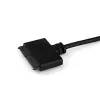 StarTech.com SATA uz USB kabelis ar UASP, melns, 6 Gbit/s, CE, FCC, 0–60 °C, -10–70 °C, 49 mm